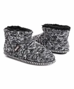 Top 10 ???? MUK LUKS Ebony & Ghost Leighton Slipper Boot - ???? Women ????
