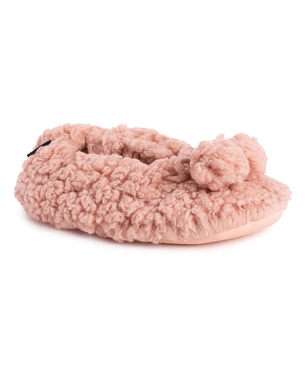 Best Pirce ???? MUK LUKS Candied Peach Novelty Ballerina Slipper - ???? Women ???? 2 Best Pirce ???? MUK LUKS Candied Peach Novelty Ballerina Slipper - ???? Women ???? - Image 2