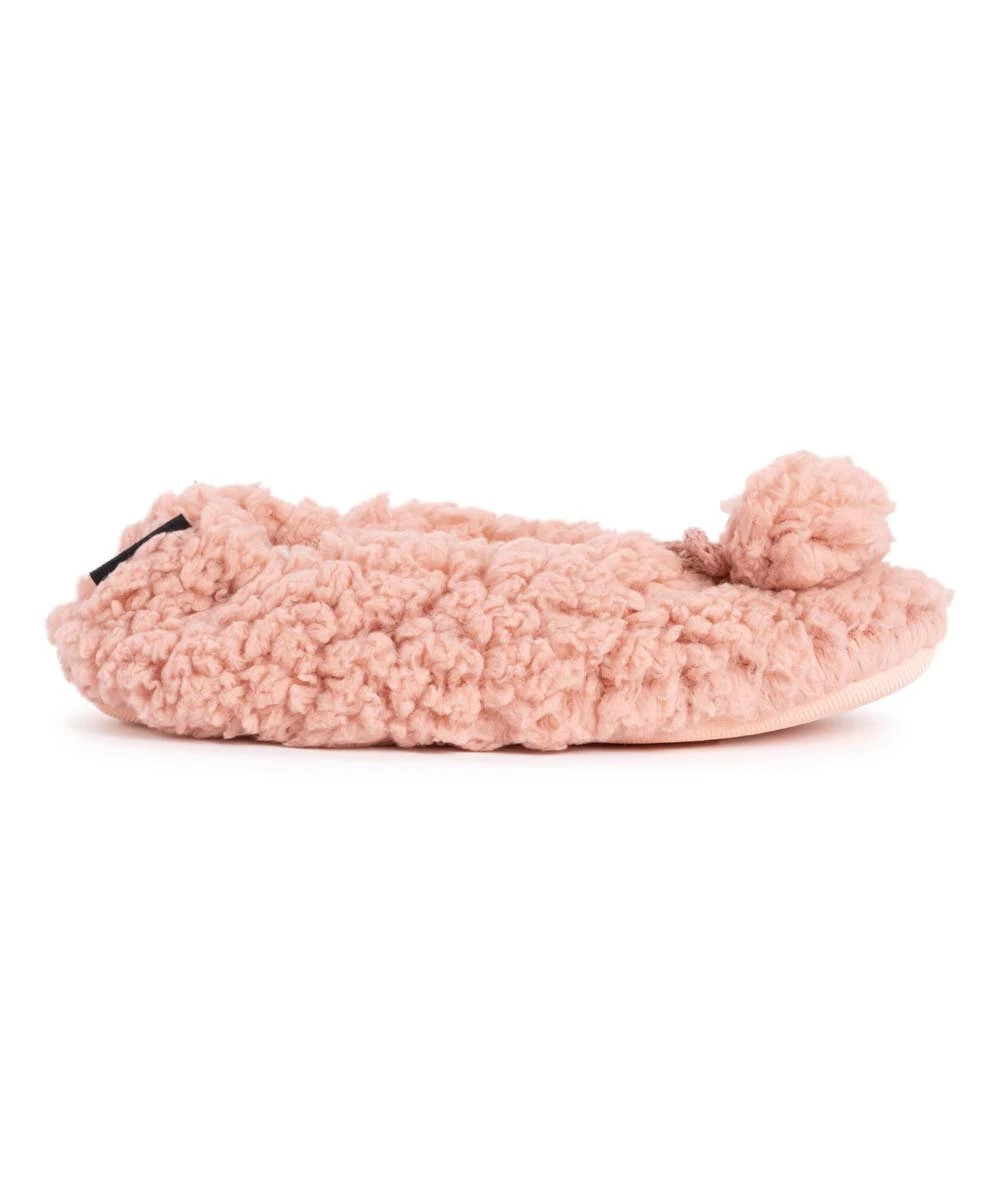 Best Pirce ???? MUK LUKS Candied Peach Novelty Ballerina Slipper - ???? Women ???? 3 Best Pirce ???? MUK LUKS Candied Peach Novelty Ballerina Slipper - ???? Women ???? - Image 3