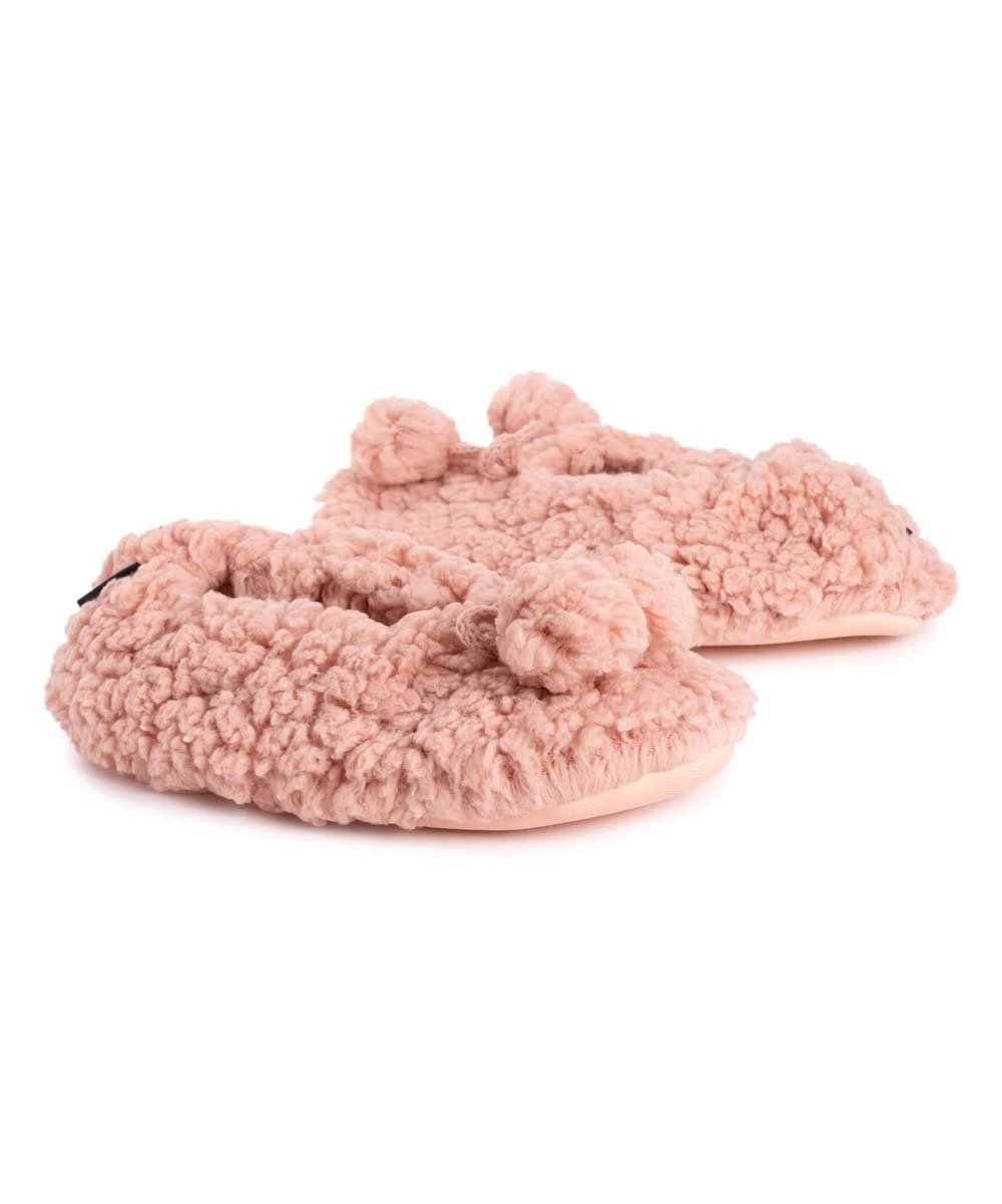 Best Pirce ???? MUK LUKS Candied Peach Novelty Ballerina Slipper - ???? Women ???? 1 Best Pirce ???? MUK LUKS Candied Peach Novelty Ballerina Slipper - ???? Women ????