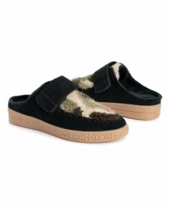 New ???? MUK LUKS Black Brooklyn Street Mule - ???? Women ????