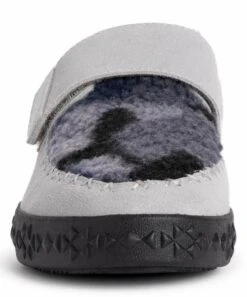 New ???? MUK LUKS Light Gray Brooklyn Street Mule - ???? Women ???? -MUK LUKS SHOP zu100854064 alt 3 tm1639766918