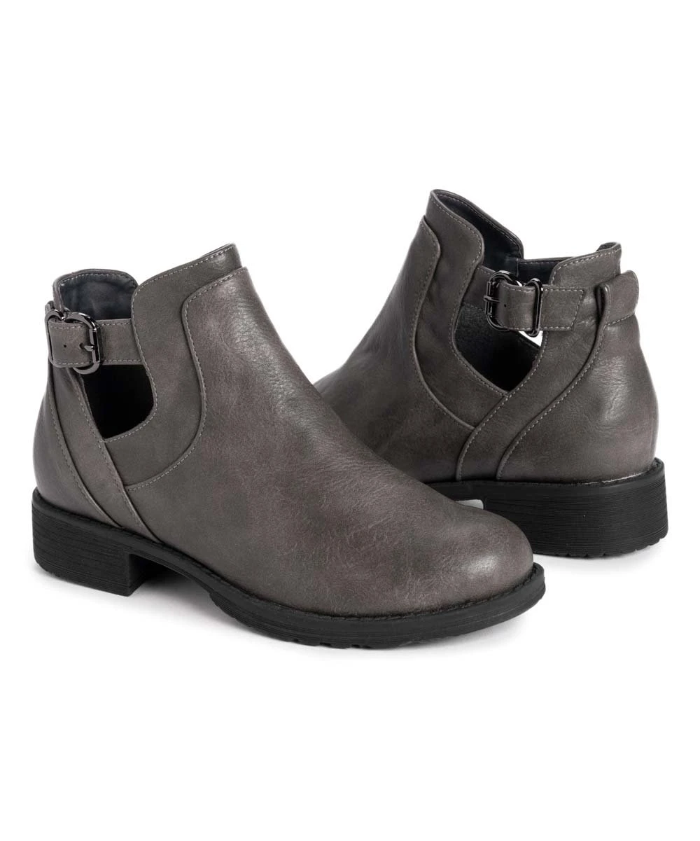 Best reviews of ⭐ LUKEES By MUK LUKS Gray Bobbi Ankle Boot - ???? Women ✔️ 1 Best reviews of ⭐ LUKEES By MUK LUKS Gray Bobbi Ankle Boot - ???? Women ✔️