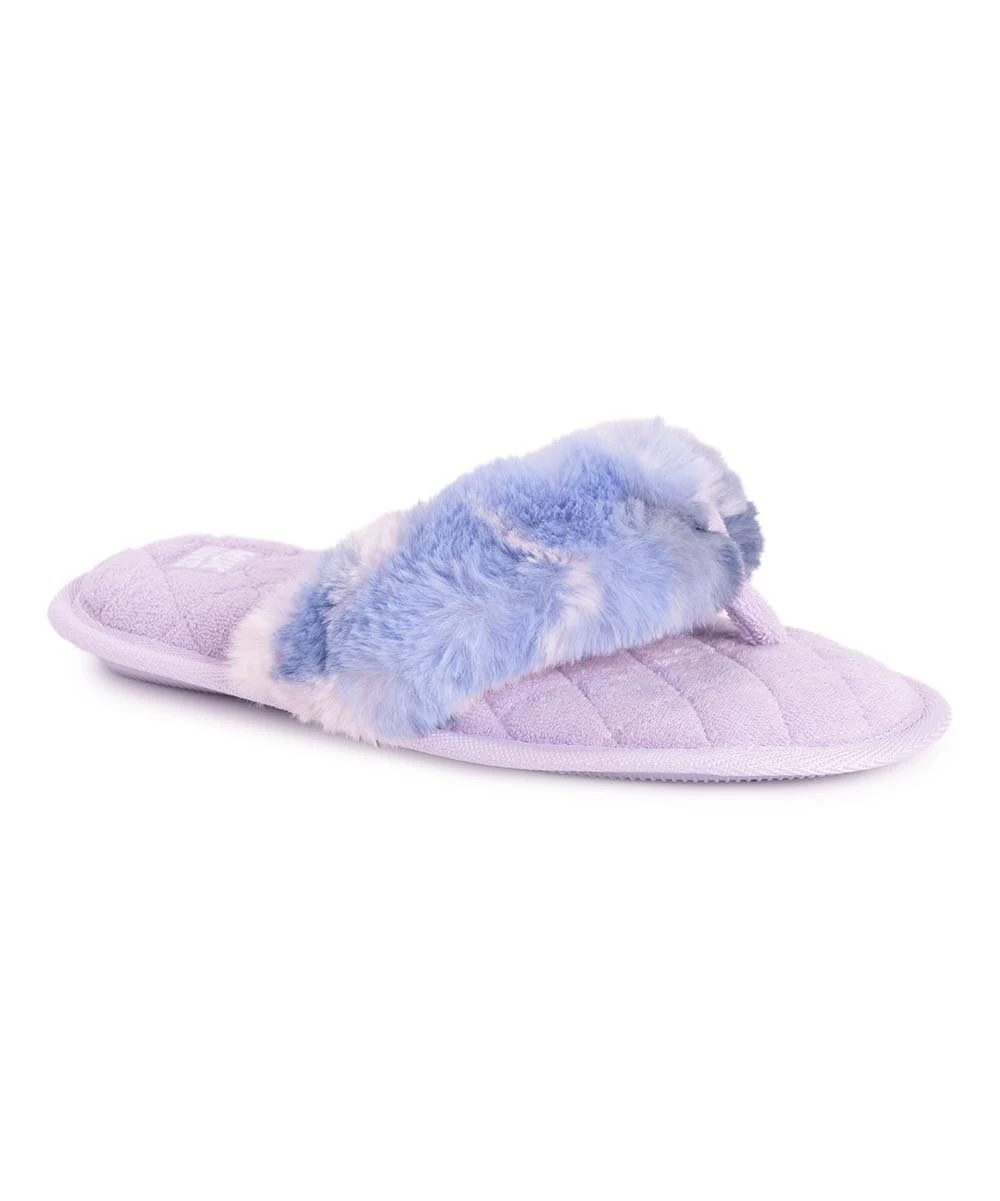 Best Pirce ???? MUK LUKS Lavender Maren Thong Slipper - ???? Women ❤️ 2 Best Pirce ???? MUK LUKS Lavender Maren Thong Slipper - ???? Women ❤️ - Image 2
