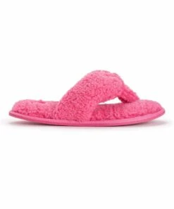 Cheapest ???? MUK LUKS Azalea Pink Taryn Thong Slipper - ???? Women ???? -MUK LUKS SHOP zu101864633 alt 2 tm1643391251