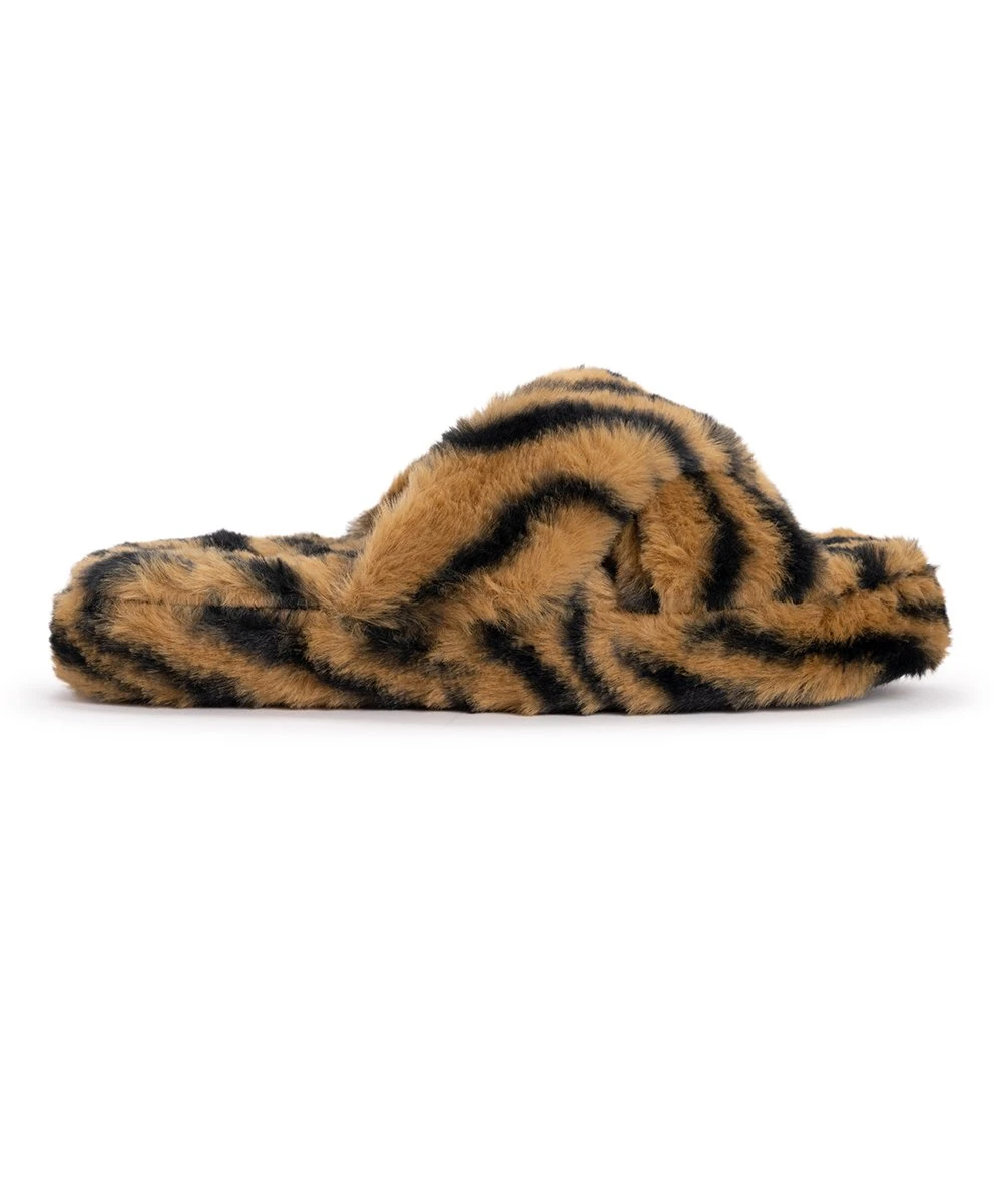 Flash Sale ???? LUKEES By MUK LUKS Brown & Black Tiger Lark Slipper - ???? Women ✨ 3 Flash Sale ???? LUKEES By MUK LUKS Brown & Black Tiger Lark Slipper - ???? Women ✨ - Image 3