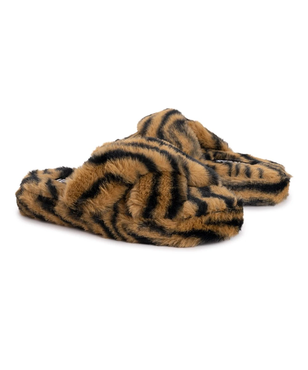 Flash Sale ???? LUKEES By MUK LUKS Brown & Black Tiger Lark Slipper - ???? Women ✨ 1 Flash Sale ???? LUKEES By MUK LUKS Brown & Black Tiger Lark Slipper - ???? Women ✨