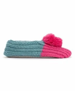 Wholesale ⌛ MUK LUKS Pink & Blue Ballerina Moisturizing Slipper - ???? Women ???? 6 Wholesale ⌛ MUK LUKS Pink & Blue Ballerina Moisturizing Slipper - ???? Women ???? -MUK LUKS SHOP zu102703050 alt 2 tm1642098282