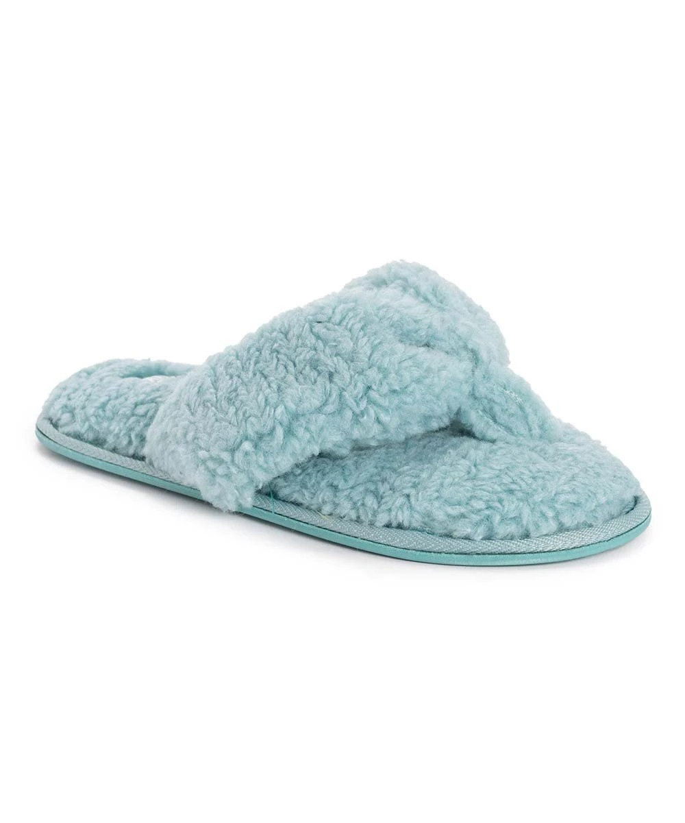 Best deal ???? MUK LUKS Porcelain Blue Taryn Thong Slipper - ???? Women ⭐ 2 Best deal ???? MUK LUKS Porcelain Blue Taryn Thong Slipper - ???? Women ⭐ - Image 2
