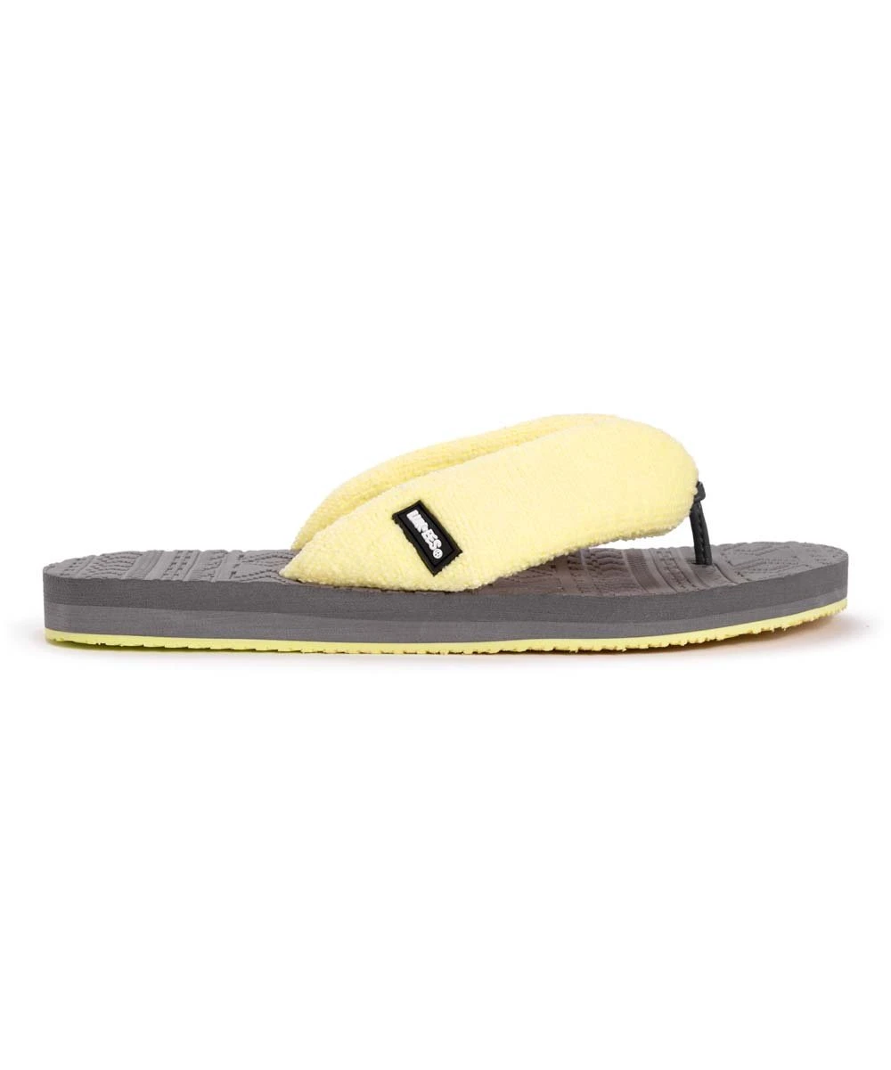 Best Sale ???? LUKEES By MUK LUKS Yellow Geometric Sand Lot ???? Sandal - ???? Women ???? 3 Best Sale ???? LUKEES By MUK LUKS Yellow Geometric Sand Lot ???? Sandal - ???? Women ???? - Image 3