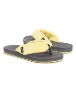 Best reviews of ???? LUKEES By MUK LUKS Yellow Geometric Sand Lot ???? Sandal - ???? Women ????