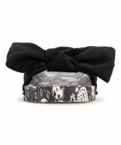 Deals ???? LUKEES By MUK LUKS Black & White Paisley Bow Island Luau Slide - ???? Women ???? -MUK LUKS SHOP zu102858041 alt 3 tm1646151257