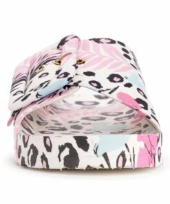Cheapest ???? LUKEES By MUK LUKS White & Pink Leopard Floral Island Tiki Slide - ???? Women ???? -MUK LUKS SHOP zu102858086 alt 3 tm1646151257 1