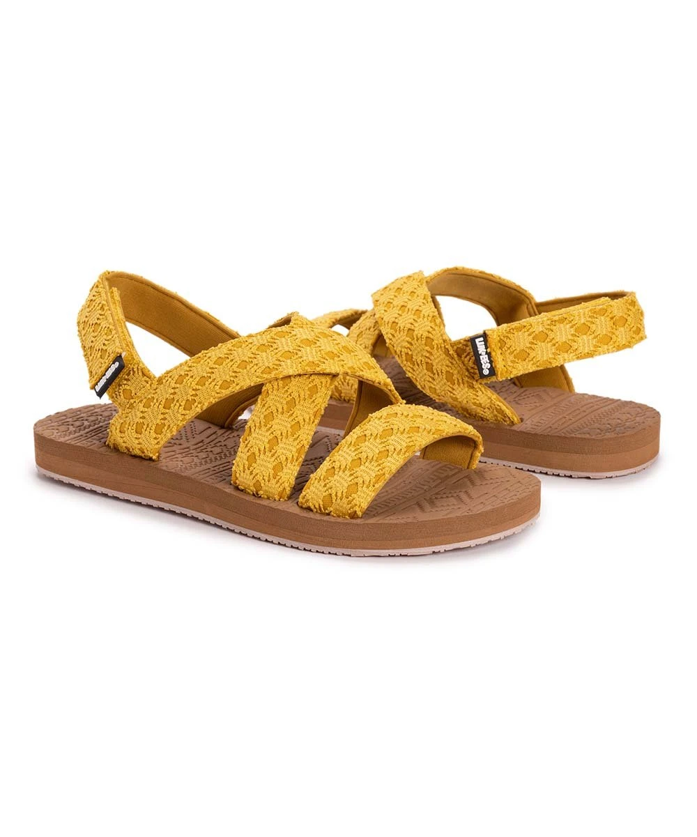 Wholesale ???? LUKEES By MUK LUKS Yellow Woven Sand Games Slingback ???? Sandal - ???? Women ???? 1 Wholesale ???? LUKEES By MUK LUKS Yellow Woven Sand Games Slingback ???? Sandal - ???? Women ????