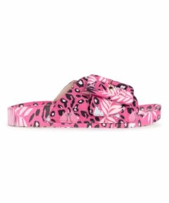 Wholesale ???? LUKEES By MUK LUKS Fuchsia Leopard Floral Island Tiki Slide - ???? Women ???? 6 Wholesale ???? LUKEES By MUK LUKS Fuchsia Leopard Floral Island Tiki Slide - ???? Women ???? -MUK LUKS SHOP zu102858160 alt 2 tm1646151257