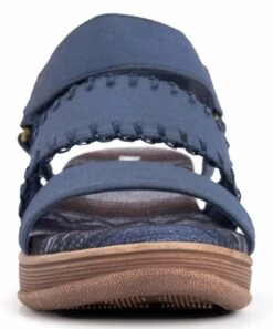 Outlet ???? MUK LUKS Dusty Blue City Soul ???? Sandal - ???? Women ⌛ -MUK LUKS SHOP zu102968863 alt 3 tm1649263923 1