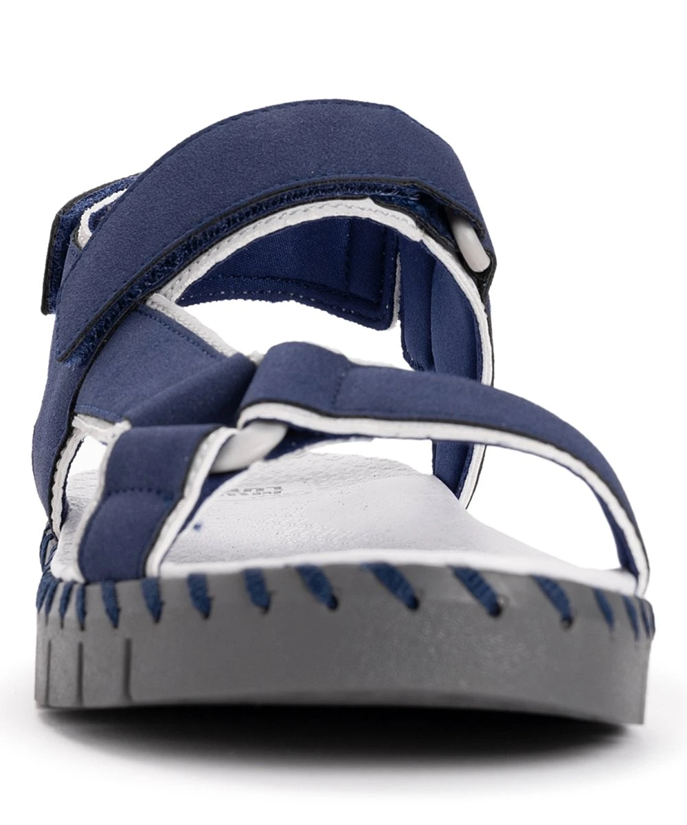 Wholesale ???? MUK LUKS Azurite Blue Flexi Woodstock Suede ???? Sandal - ???? Women ❤️ 4 Wholesale ???? MUK LUKS Azurite Blue Flexi Woodstock Suede ???? Sandal - ???? Women ❤️ - Image 4