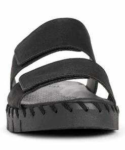 Deals ???? MUK LUKS Black Flexi Central Park Suede ???? Sandal - ???? Women ???? -MUK LUKS SHOP zu102977640 alt 3 tm1646919844