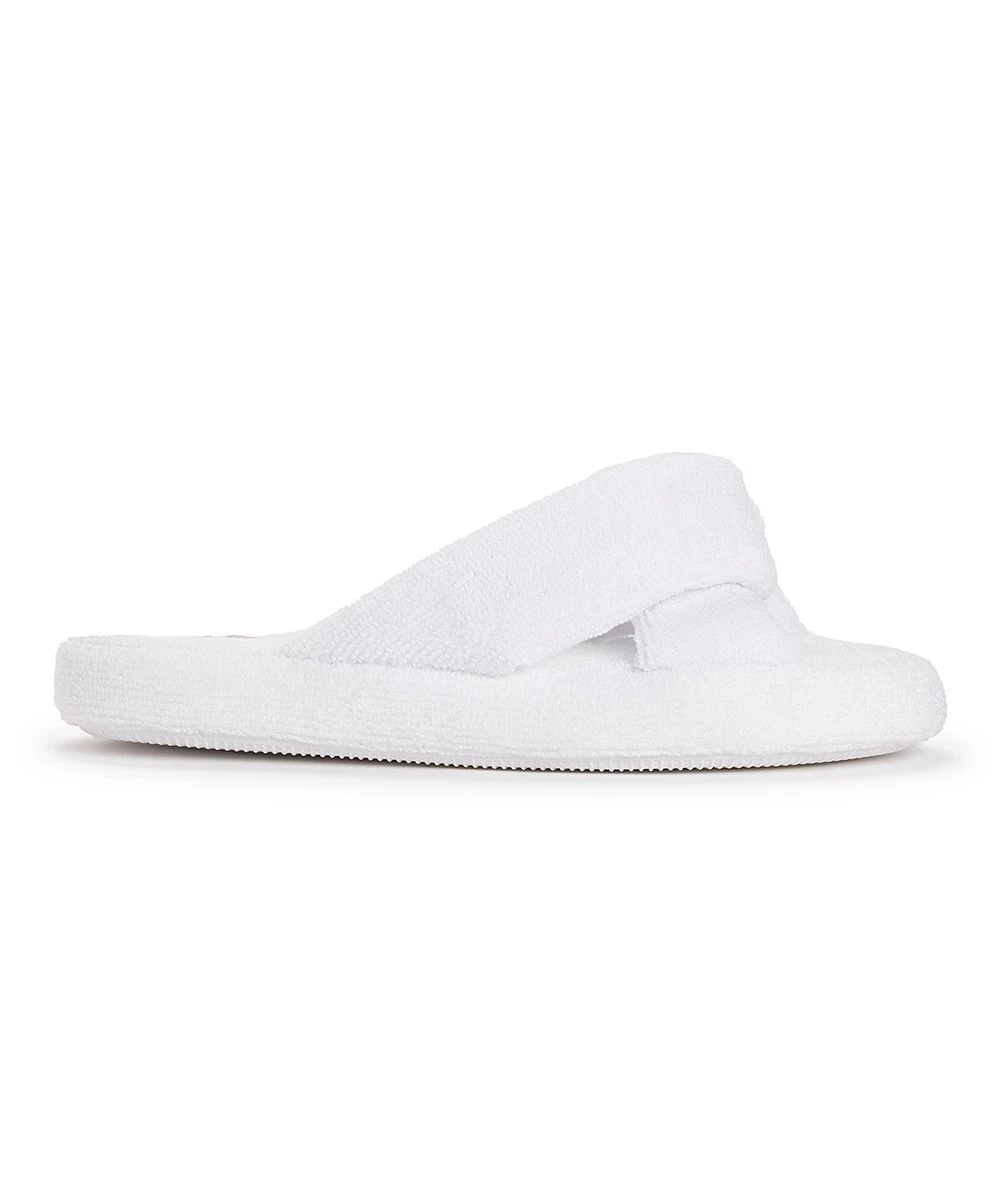 Deals ???? MUK LUKS White Mona Slipper - ???? Women ???? 3 Deals ???? MUK LUKS White Mona Slipper - ???? Women ???? - Image 3