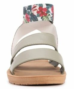 Discount ❤️ MUK LUKS Green & Beige Floral About Me ???? Sandal - ???? Women ❤️ -MUK LUKS SHOP zu103107278 alt 2 tm1646151257