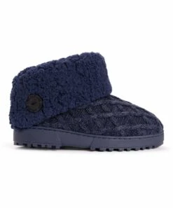 Flash Sale ???? MUK LUKS Dark Sapphire Twilight Meilani Slipper - ???? Women ???? -MUK LUKS SHOP zu103156613 alt 2 tm1644086591