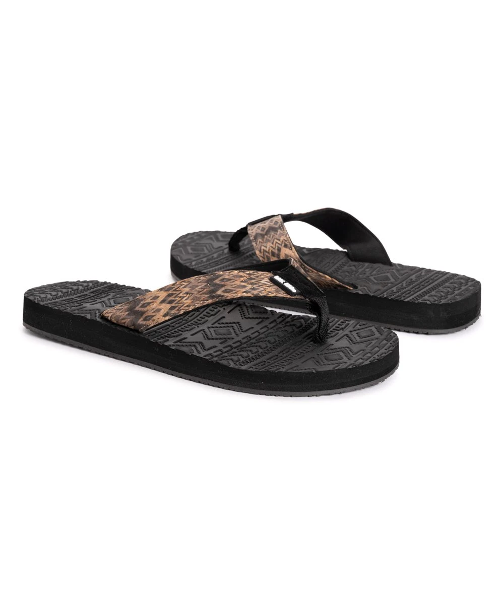 Wholesale ???? MUK LUKS Black & Gray Emma Flip-Flop - ???? Women ???? 2 Wholesale ???? MUK LUKS Black & Gray Emma Flip-Flop - ???? Women ???? - Image 2