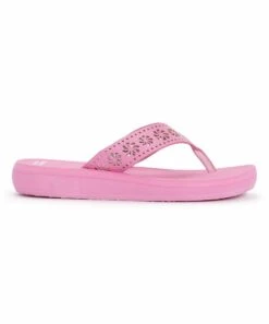 Budget ???? MUK LUKS Azalea Pink Cutout All Day ???? Sandal - ???? Women ???? -MUK LUKS SHOP zu103446199 alt 2 tm1649263923