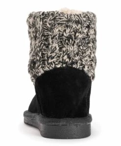 New ???? MUK LUKS Black & White Sabrina Boot - ???? Girls For Kids ???? -MUK LUKS SHOP zu107859249 alt 3 tm1669416594