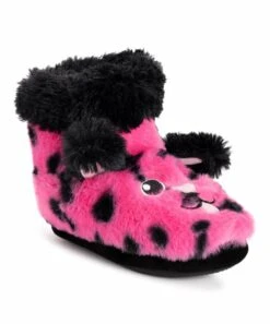 Budget ???? MUK LUKS Pink & Black Polka Dot ???? Dog Slipper Boot - ???? Girls For Kids ✨ 7 Budget ???? MUK LUKS Pink & Black Polka Dot ???? Dog Slipper Boot - ???? Girls For Kids ✨ -MUK LUKS SHOP zu107859256 alt 2 tm1661364334 1