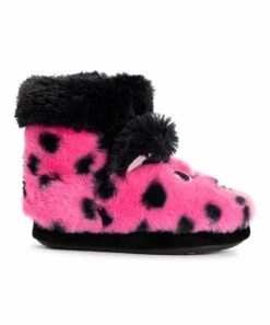 Budget ???? MUK LUKS Pink & Black Polka Dot ???? Dog Slipper Boot - ???? Girls For Kids ✨ 9 Budget ???? MUK LUKS Pink & Black Polka Dot ???? Dog Slipper Boot - ???? Girls For Kids ✨ -MUK LUKS SHOP zu107859256 alt 4 tm1661364334 1