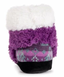 Wholesale ???? MUK LUKS Purple Monkey Slipper Boot - ???? Girls For Kids ✨ -MUK LUKS SHOP zu107867120 alt 2 tm1661364334