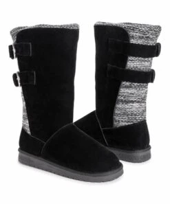 Top 10 ???? MUK LUKS Black & Gray Jean Boot - ???? Women ????