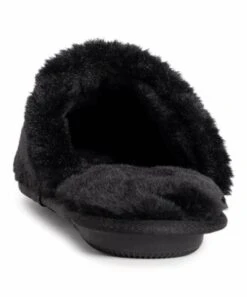 Outlet ???? MUK LUKS Black Frenchie Slipper - ???? Women ⌛ -MUK LUKS SHOP zu107951348 alt 2 tm1661364334