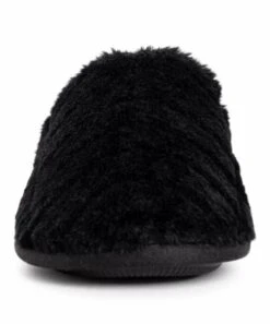Outlet ???? MUK LUKS Black Frenchie Slipper - ???? Women ⌛ -MUK LUKS SHOP zu107951348 alt 4 tm1661364334