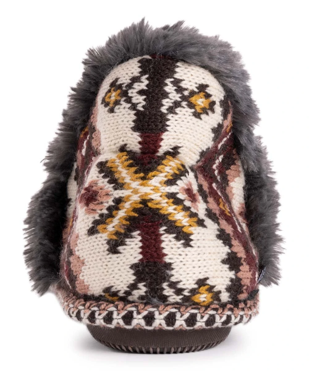 Best Pirce ⌛ MUK LUKS Burgundy Magalie Slipper - ???? Women ???? 2 Best Pirce ⌛ MUK LUKS Burgundy Magalie Slipper - ???? Women ???? - Image 2