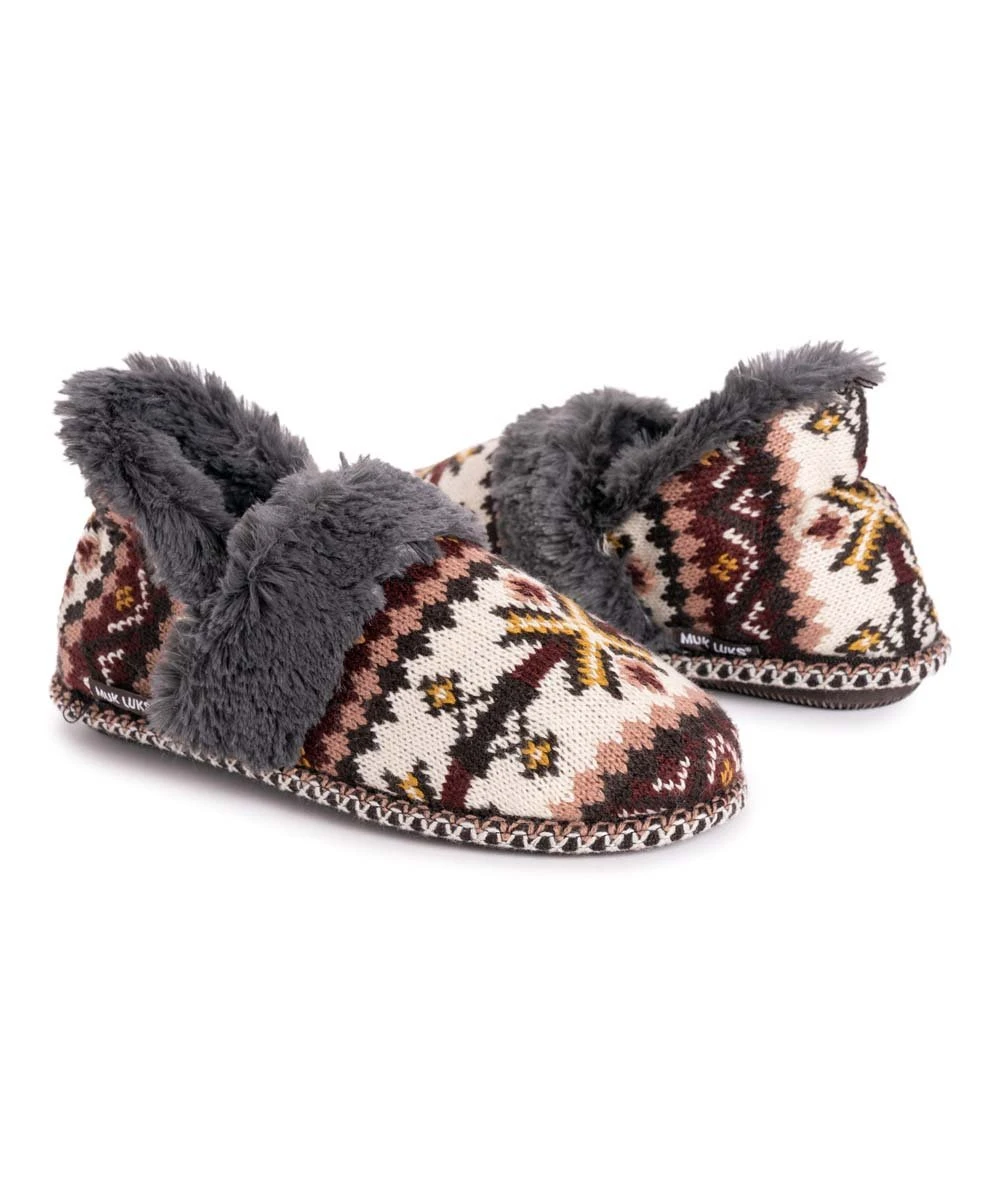 Best Pirce ⌛ MUK LUKS Burgundy Magalie Slipper - ???? Women ???? 1 Best Pirce ⌛ MUK LUKS Burgundy Magalie Slipper - ???? Women ????