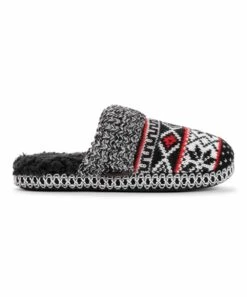 Hot Sale ???? MUK LUKS Black Poppy Fritzie Slipper - ???? Women ❤️ -MUK LUKS SHOP zu107951360 alt 3 tm1661364334 1