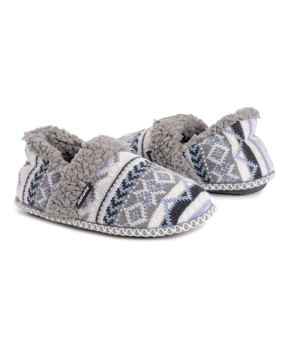 Hot Sale ???? MUK LUKS Ice Gray Magalie Slipper - ???? Women ???? 1 Hot Sale ???? MUK LUKS Ice Gray Magalie Slipper - ???? Women ????