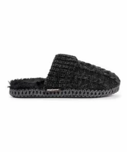 Best Sale ✔️ MUK LUKS Dark Gray Heather Fritzie Slipper - ???? Women ✨ -MUK LUKS SHOP zu107956094 alt 4 tm1661364334