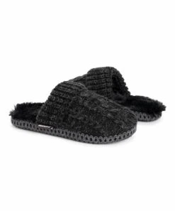 Best Sale ✔️ MUK LUKS Dark Gray Heather Fritzie Slipper - ???? Women ✨