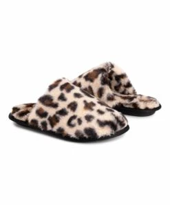 Outlet ???? MUK LUKS Brown Leopard Frenchie Slipper - ???? Women ❤️