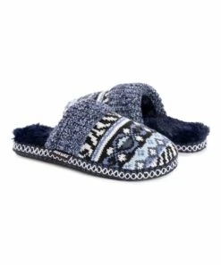 Flash Sale ???? MUK LUKS Moody Blues Geometric Fritzie Slipper - ???? Women ❤️