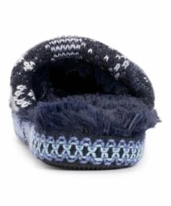 Best Sale ???? MUK LUKS Dark Sapphire Fritzie Slipper - ???? Women ???? -MUK LUKS SHOP zu107956104 alt 2 tm1661364334