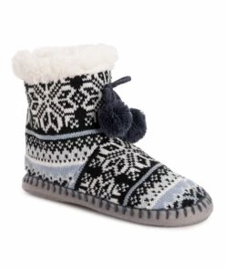 Flash Sale ???? MUK LUKS Alice Blue Fair Isle Pom Bootie - ???? Women ???? 7 Flash Sale ???? MUK LUKS Alice Blue Fair Isle Pom Bootie - ???? Women ???? -MUK LUKS SHOP zu108042436 alt 4 tm1667239779 1