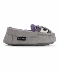 Best Pirce ???? MUK LUKS Purple & White Stripe Moccasin Slipper - ???? Girls For Kids ???? 6 Best Pirce ???? MUK LUKS Purple & White Stripe Moccasin Slipper - ???? Girls For Kids ???? -MUK LUKS SHOP zu108267745 alt 2 tm1661365097 1