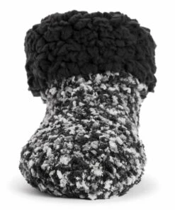 Brand new ???? MUK LUKS Ebony Popcorn-Cuff Bootie Slippers - ???? Women ???? -MUK LUKS SHOP zu108302933 alt 3 tm1661365222