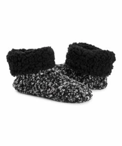 Brand new ???? MUK LUKS Ebony Popcorn-Cuff Bootie Slippers - ???? Women ????