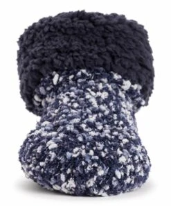 Deals ???? MUK LUKS Denim Popcorn-Cuff Bootie Slippers - ???? Women ???? -MUK LUKS SHOP zu108313002 alt 3 tm1661364216