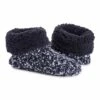 Deals ???? MUK LUKS Denim Popcorn-Cuff Bootie Slippers - ???? Women ????