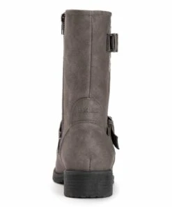 Top 10 ⌛ MUK LUKS Gray Faux Fur-Lined Bianca Baylee Boot - ???? Women ???? -MUK LUKS SHOP zu108875475 alt 4 tm1667582597